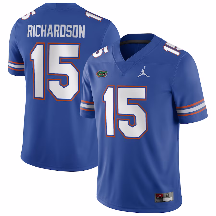 Anthony Richardson Florida Gators Jordan Brand Player Game Jersey - Royal - Puhuasuan