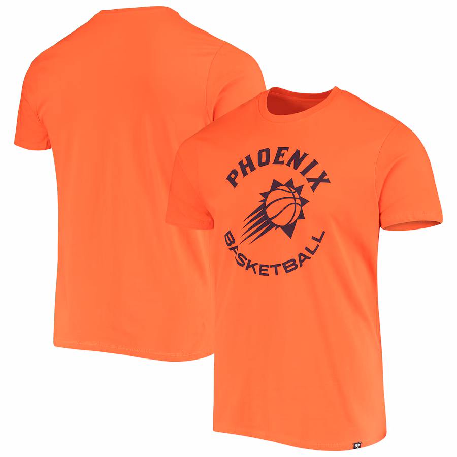 Men's Phoenix Suns '47 Orange Basketball Super Rival T-Shirt - Puhuasuan