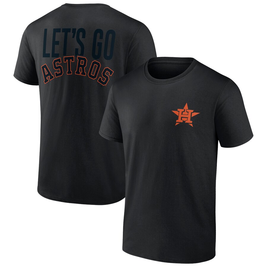 Men's Houston Astros Black In It To Win It T-Shirt - Puhuasuan