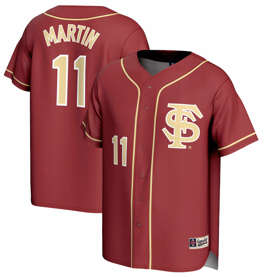 Mike Martin Florida State Seminoles GameDay Greats Youth Lightweight Baseball Jersey - Garnet - Puhuasuan