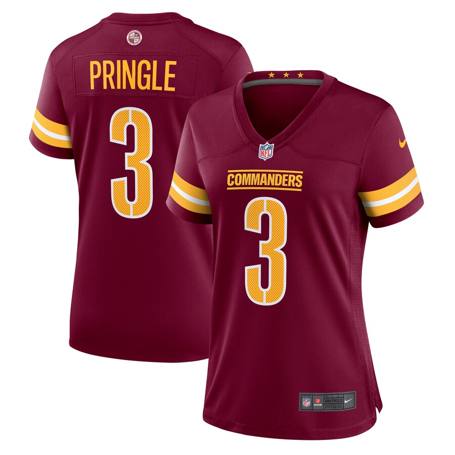 Women's Washington Commanders Byron Pringle Nike  Burgundy  Game Jersey - Puhuasuan
