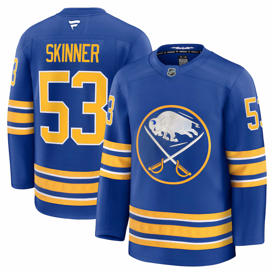 Men's Buffalo Sabres Jeff Skinner Fanatics Royal Home Premium Jersey - Puhuasuan
