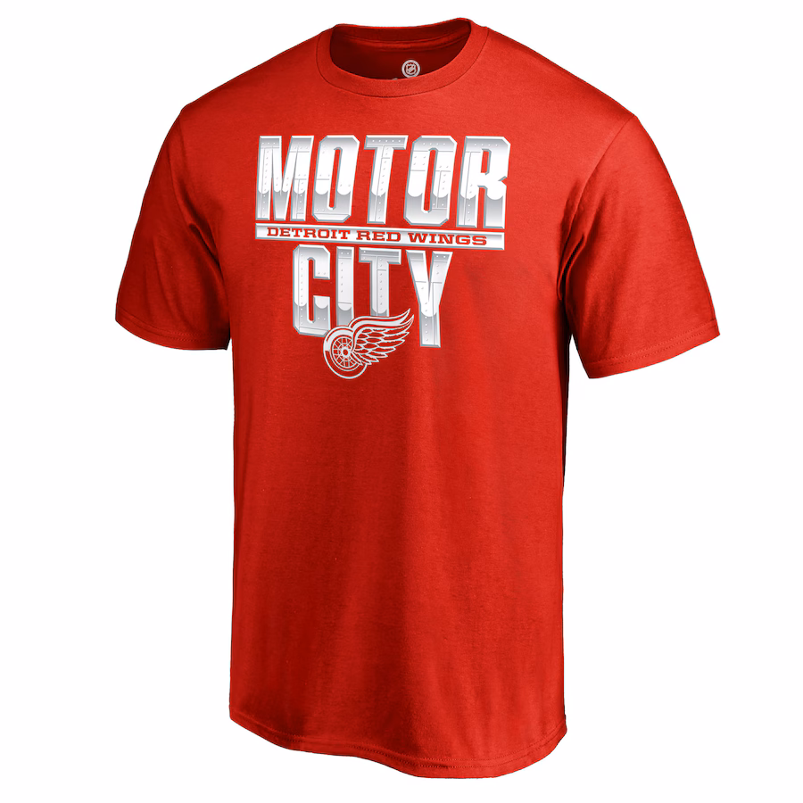 Men's Detroit Red Wings Red Hometown Collection Local T-Shirt - Puhuasuan