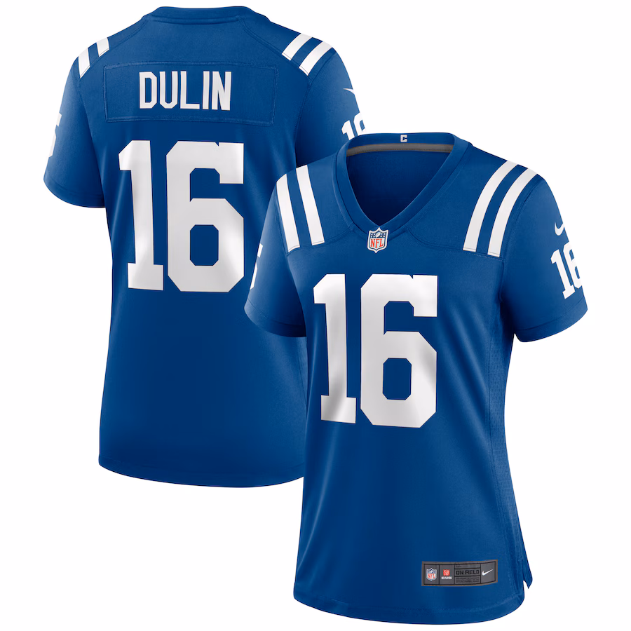 Women's Indianapolis Colts Ashton Dulin Nike Royal Game Jersey - Puhuasuan