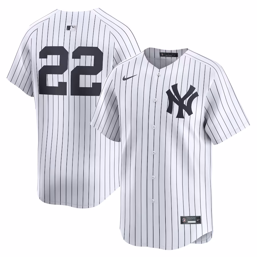 Men's New York Yankees Juan Soto Nike White Home Limited Player Jersey - Puhuasuan