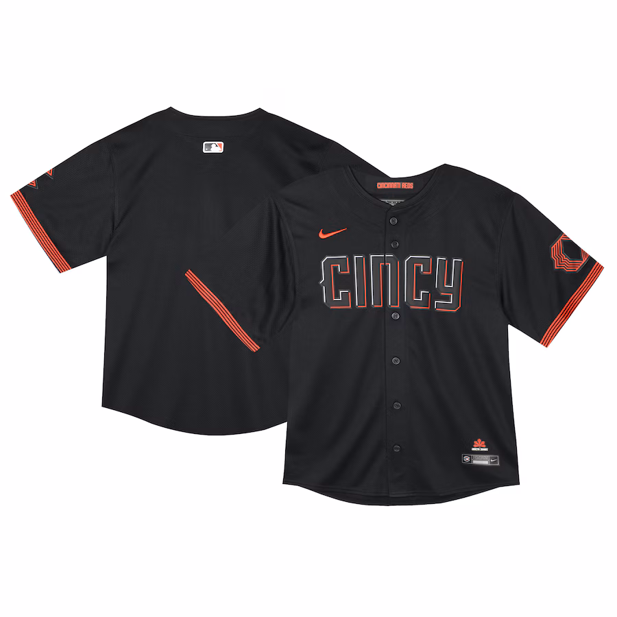 Toddler Cincinnati Reds  Nike Black City Connect Limited Jersey - Puhuasuan