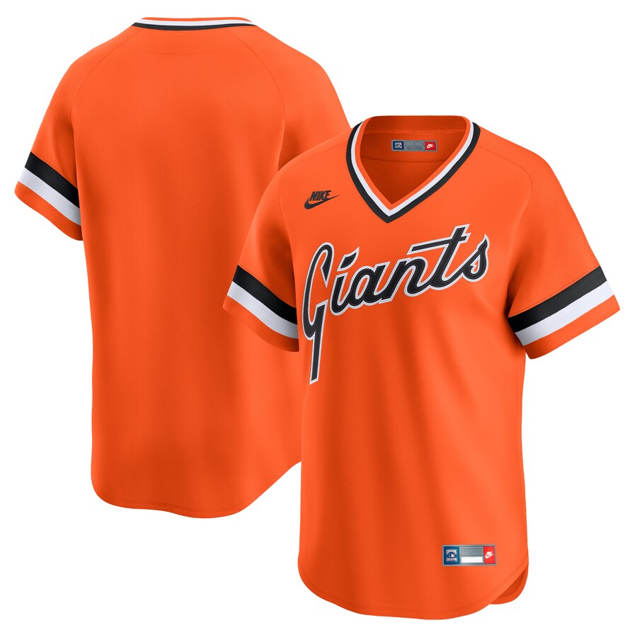 Men's San Francisco Giants Nike Orange Cooperstown Collection Limited Jersey - Puhuasuan