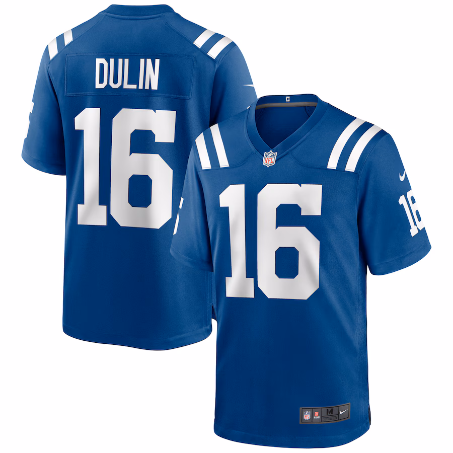 Men's Indianapolis Colts Ashton Dulin Nike Royal Game Jersey - Puhuasuan