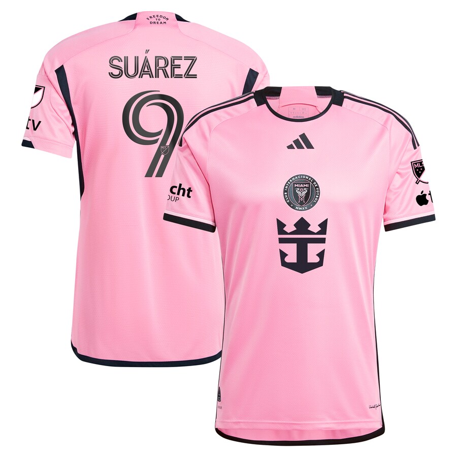 Men's Inter Miami CF Luis Suárez adidas Pink 2024 2getherness Authentic Player Jersey - Puhuasuan