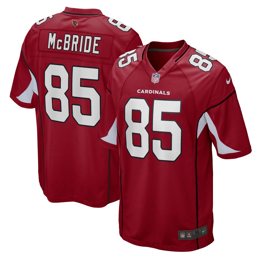 Men's Arizona Cardinals Trey McBride Nike Cardinal Game Player Jersey - Puhuasuan