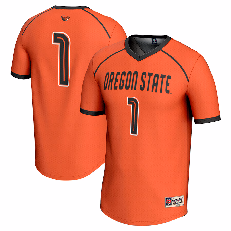 Youth GameDay Greats #1 Orange Oregon State Beavers Women's Lacrosse Fashion Jersey - Puhuasuan