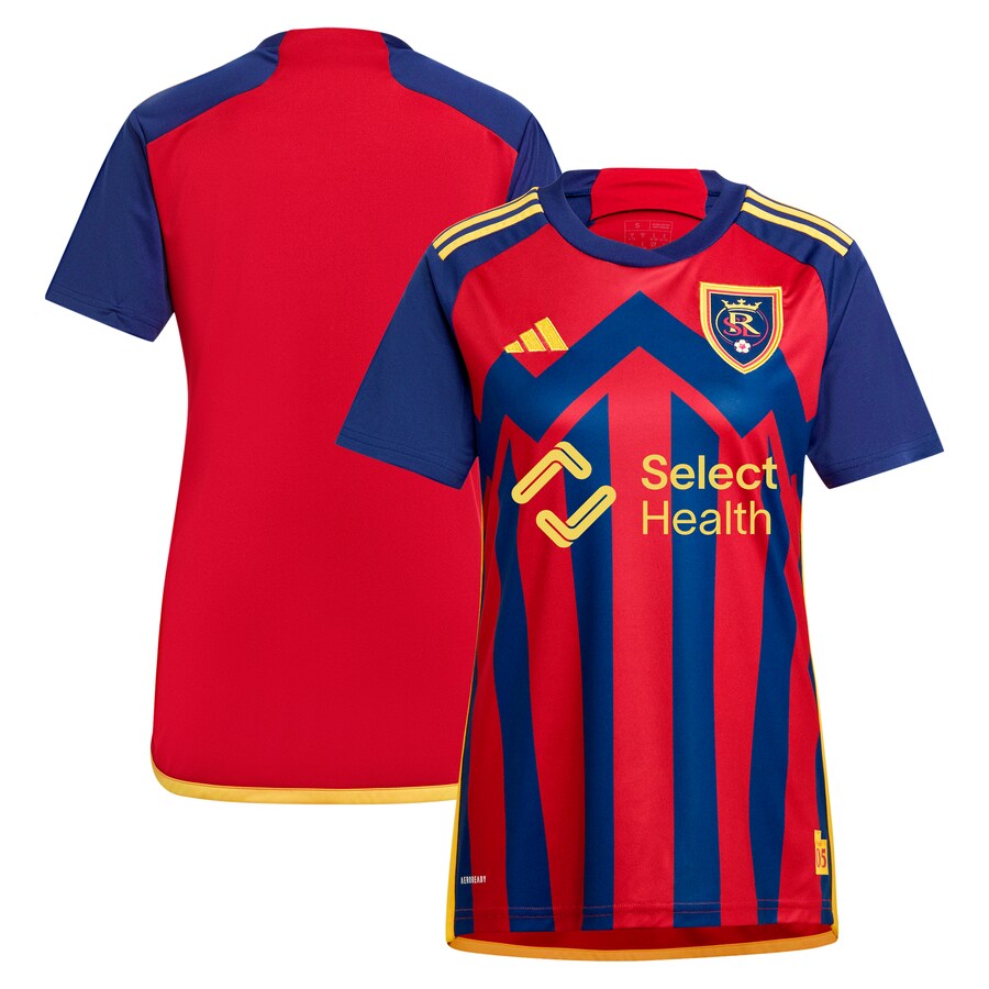Women's Real Salt Lake  adidas Red 2024 Peak Utah Replica Jersey - Puhuasuan