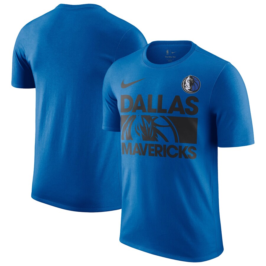 Men's Dallas Mavericks Nike Royal Courtside This Is Our Year T-Shirt - Puhuasuan