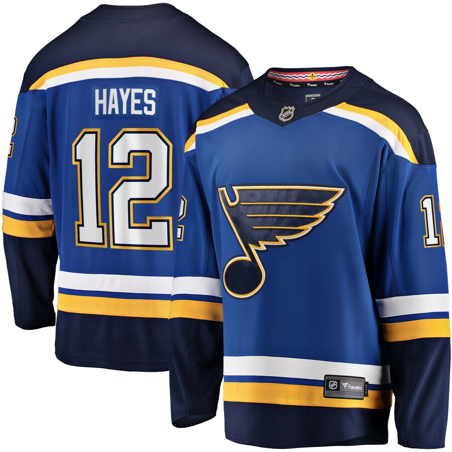 Men's St. Louis Blues Kevin Hayes Fanatics Branded Blue Home Breakaway Jersey - Puhuasuan