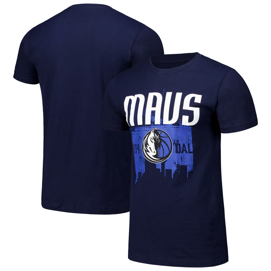 Unisex Dallas Mavericks Stadium Essentials Navy Breakdown T-Shirt - Puhuasuan