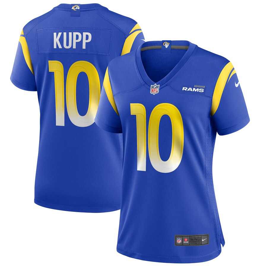 Women's Los Angeles Rams Cooper Kupp Nike Royal Team Game Jersey - Puhuasuan