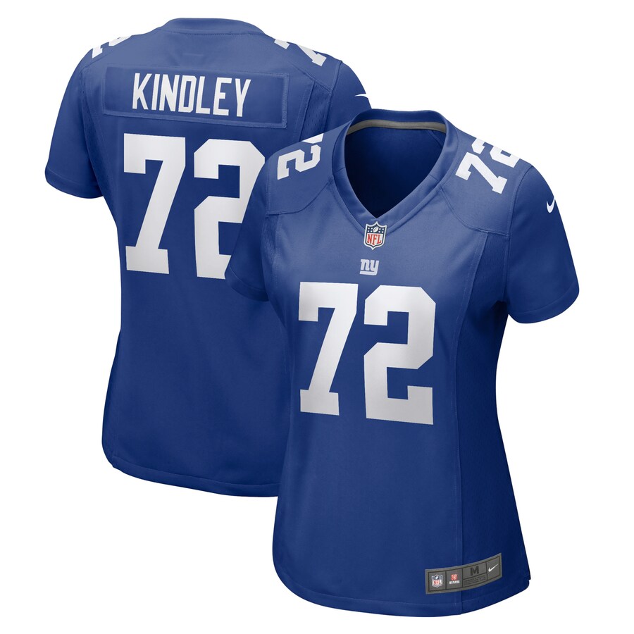 Women's New York Giants Solomon Kindley Nike Royal Home Game Player Jersey - Puhuasuan