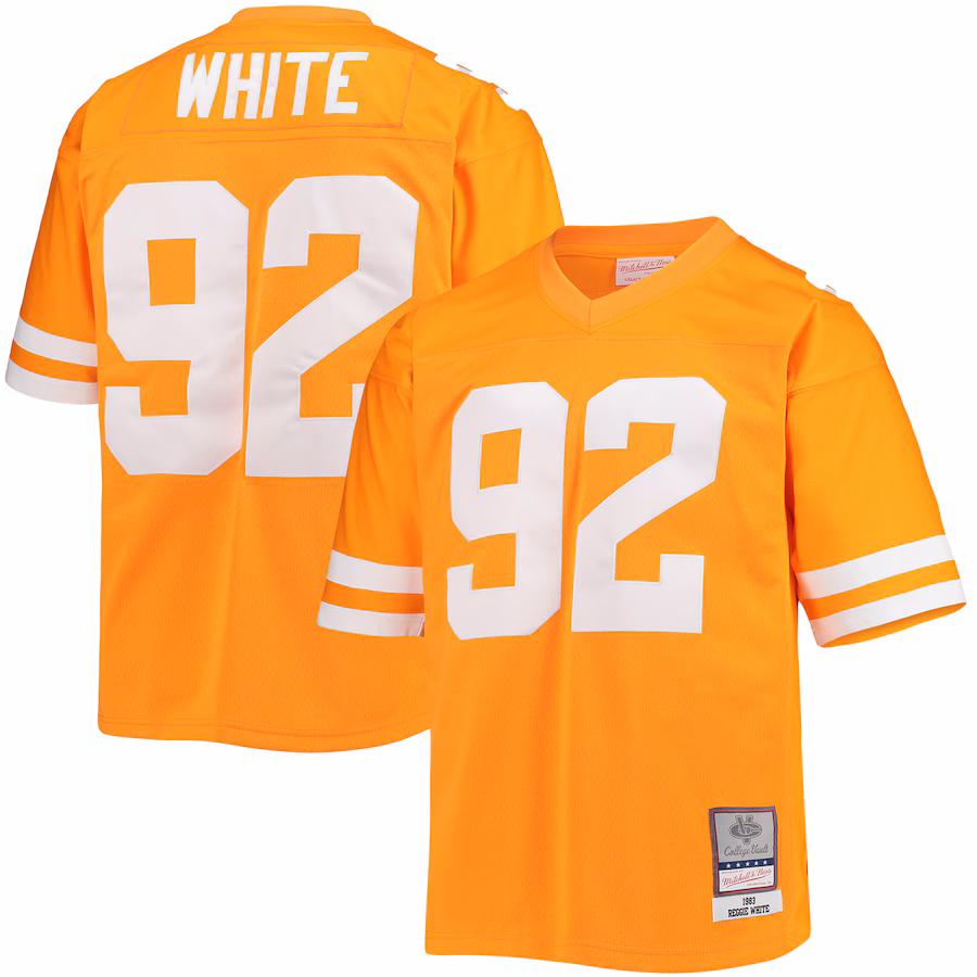 Reggie White Tennessee Volunteers Mitchell & Ness Authentic Throwback Legacy Jersey - Tennessee Orange - Puhuasuan