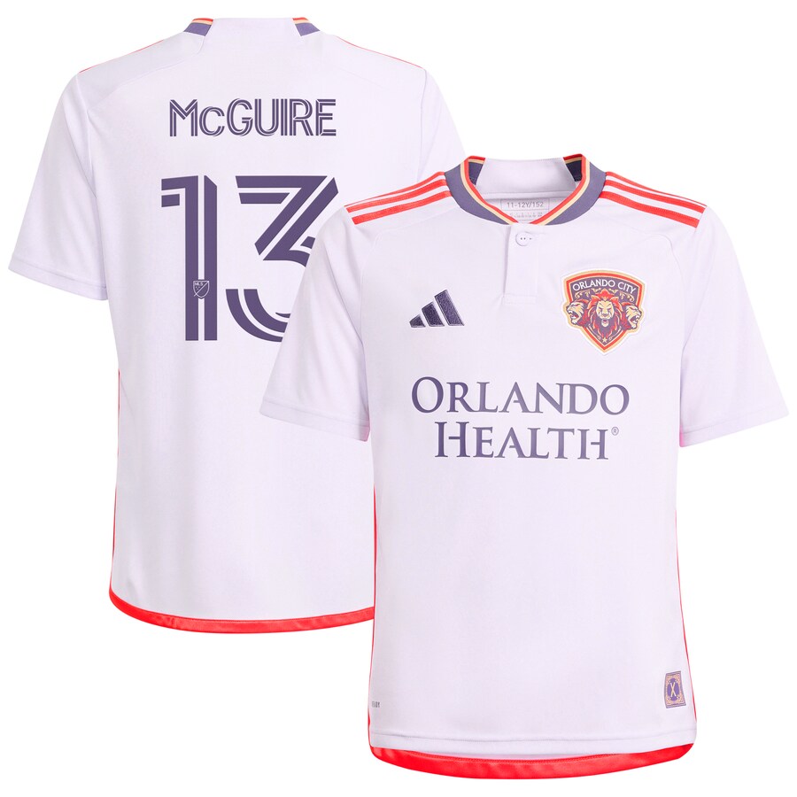 Youth Orlando City SC Duncan McGuire adidas Purple 2024 Legacy Kit Replica Player Jersey - Puhuasuan
