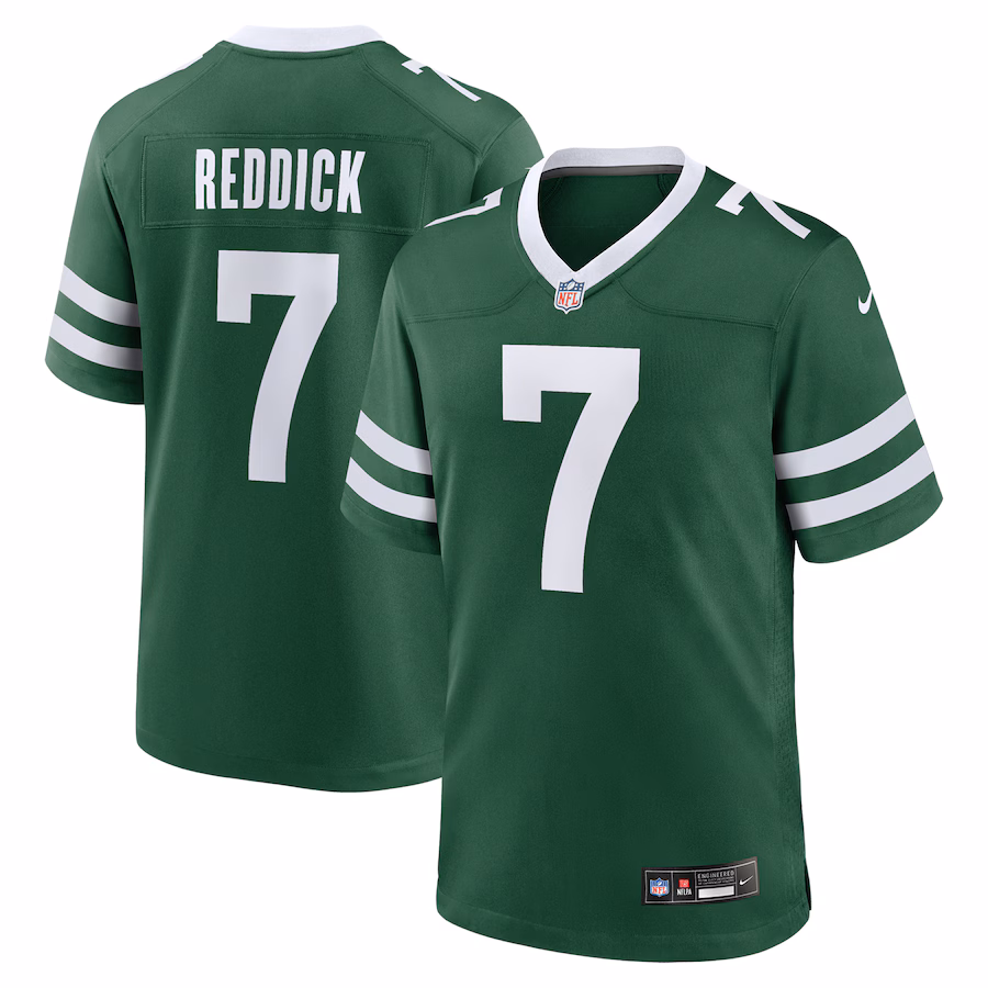 Men's New York Jets Haason Reddick Nike Legacy Green Game Jersey - Puhuasuan