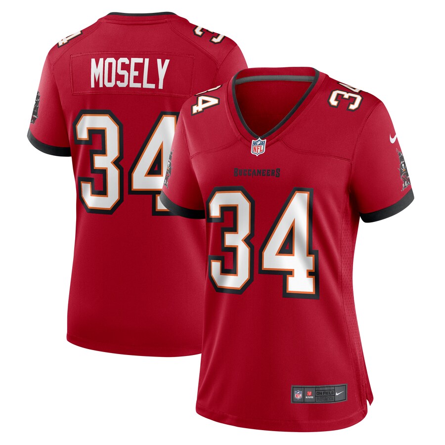 Women's Tampa Bay Buccaneers Quandre Mosely Nike  Red  Game Jersey - Puhuasuan