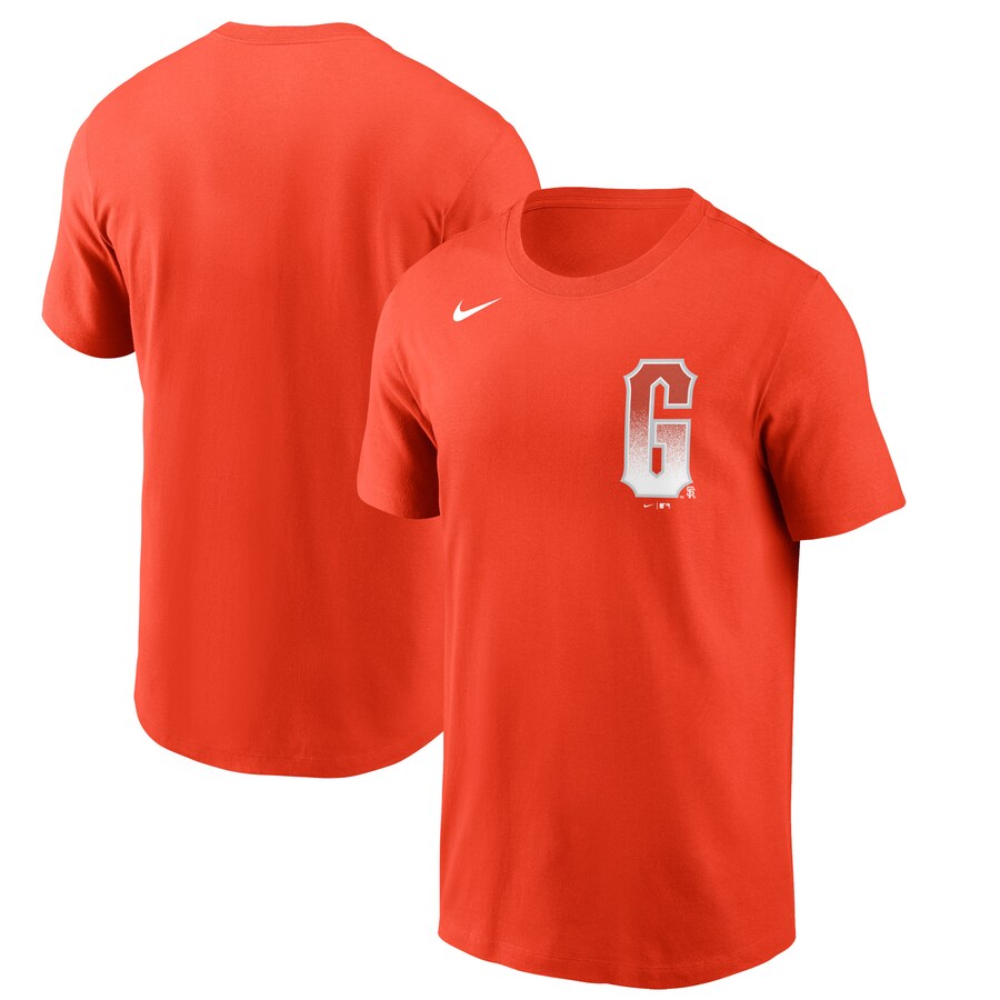 Men's San Francisco Giants Nike City Connect Wordmark T-Shirt - Puhuasuan