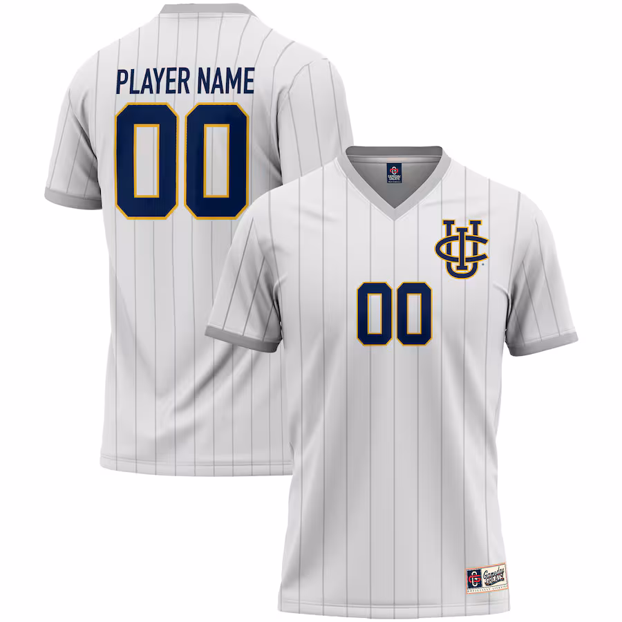 UC Irvine Anteaters GameDay Greats Youth NIL Pick-A-Player Lightweight Men's Soccer Jersey - White - Puhuasuan