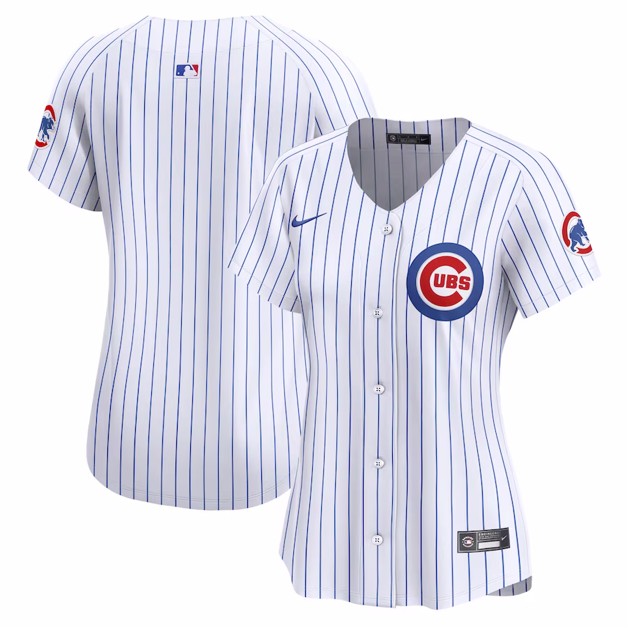 Women's Chicago Cubs Nike White Home Limited Jersey - Puhuasuan