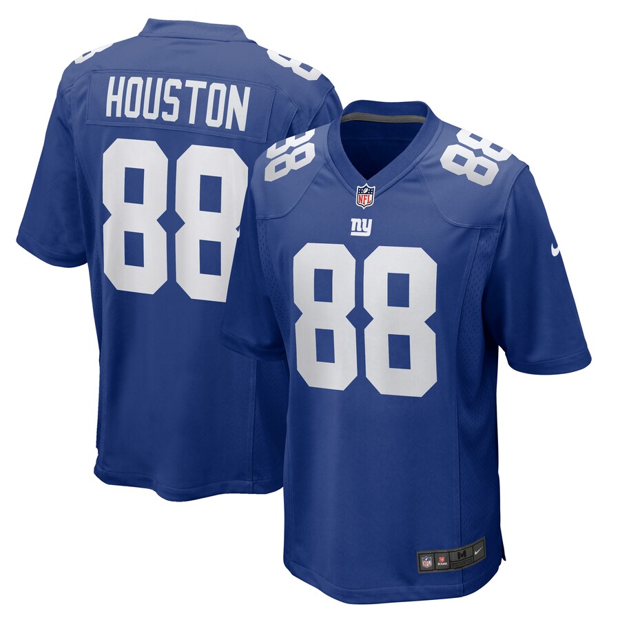 Men's New York Giants Dennis Houston Nike  Royal  Game Jersey - Puhuasuan