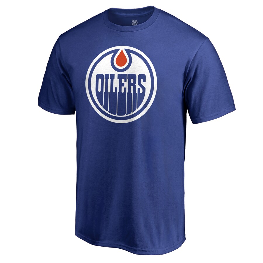 Men's Edmonton Oilers Royal Team Alternate T-Shirt - Puhuasuan