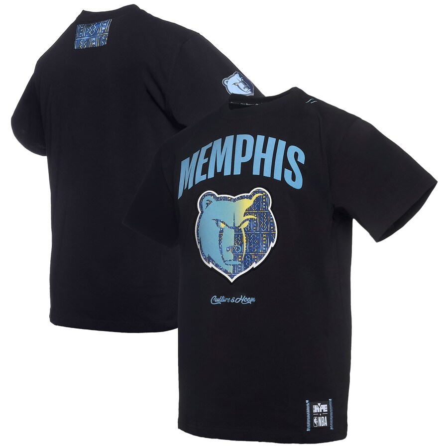 Men's Memphis Grizzlies  NBA x Two Hype Black Culture & Hoops Collection Premium T-Shirt - Puhuasuan