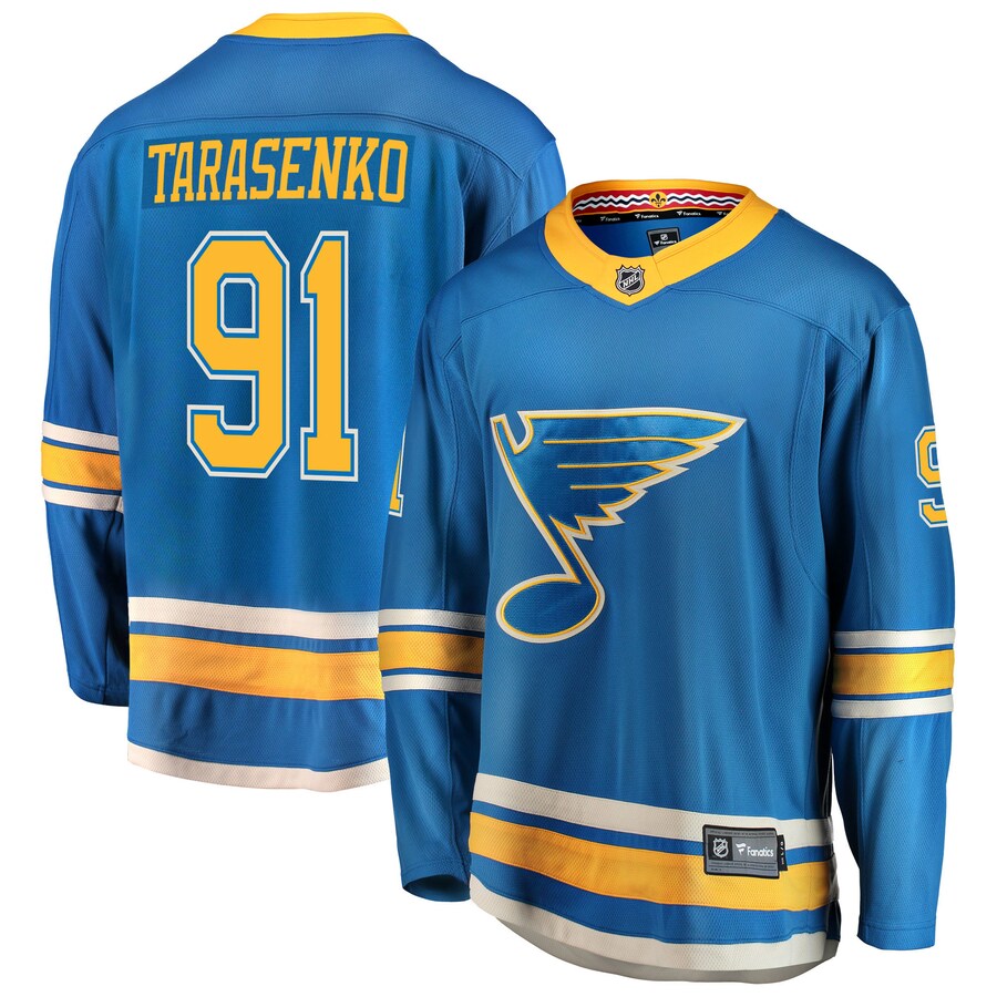 Youth St. Louis Blues Vladimir Tarasenko Fanatics Branded Blue Breakaway Alternate Player Jersey - Puhuasuan