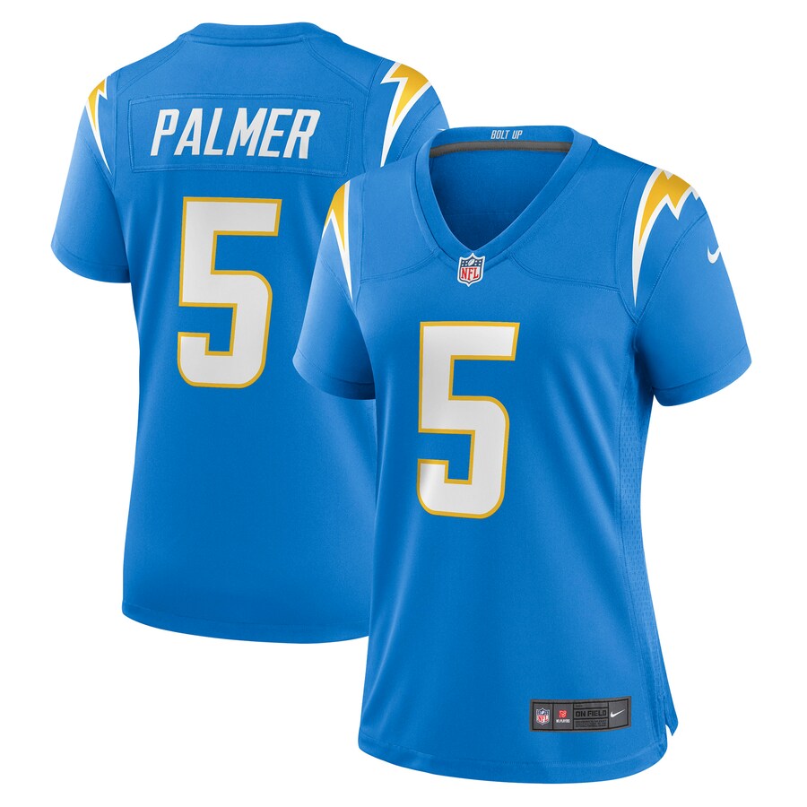 Women's Los Angeles Chargers Joshua Palmer Nike Powder Blue Game Player Jersey - Puhuasuan