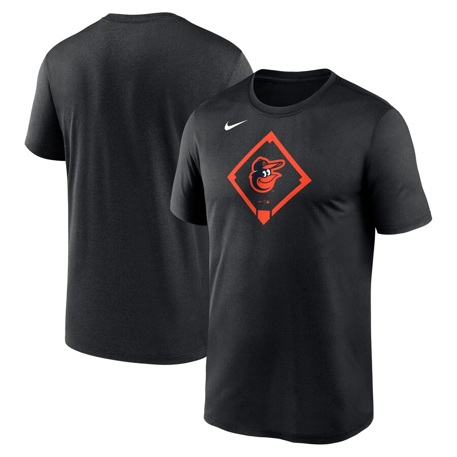 Men's Baltimore Orioles Nike Black Icon Legend Performance T-Shirt - Puhuasuan