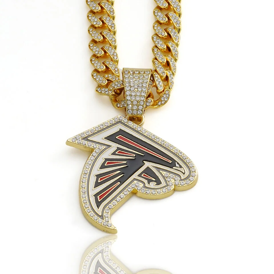 Atlanta Falcons Football Necklace for Fans - Puhuasuan