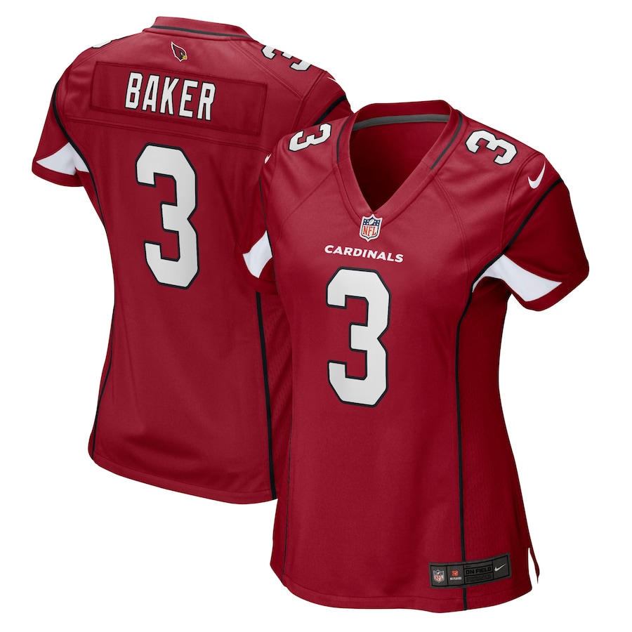 Women's Arizona Cardinals Budda Baker Nike Cardinal Game Jersey - Puhuasuan