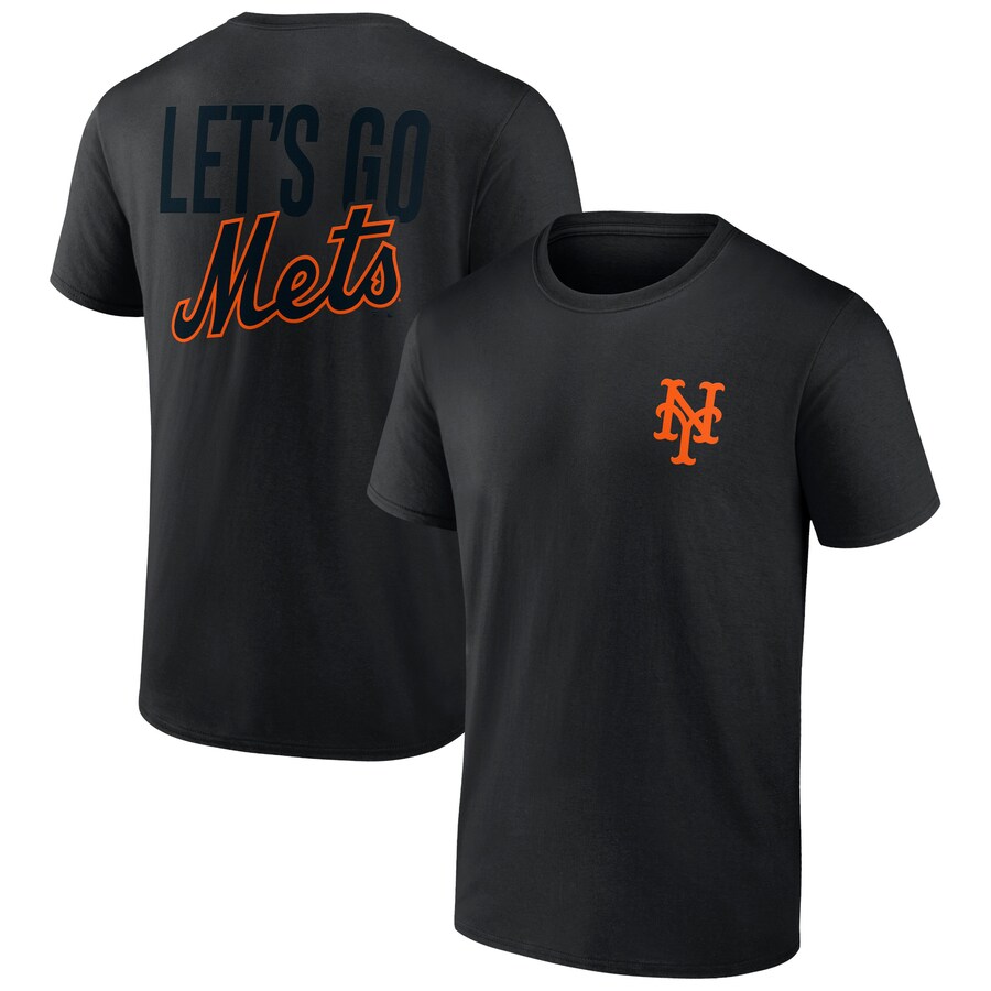 Men's New York Mets Black In It To Win It T-Shirt - Puhuasuan
