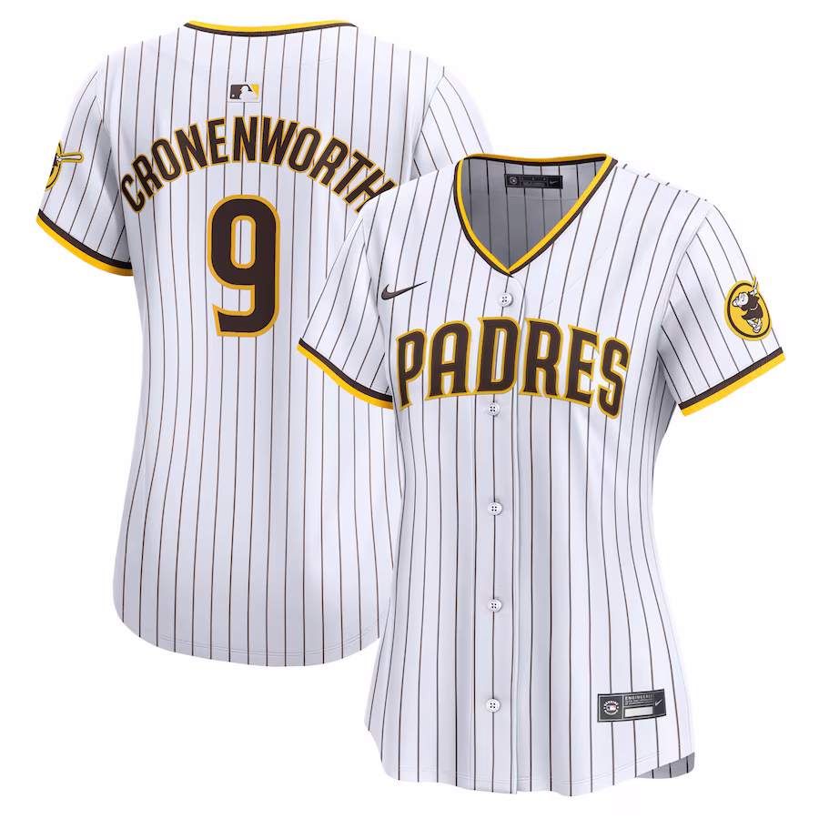 Women's San Diego Padres Jake Cronenworth Nike White Home Limited Player Jersey - Puhuasuan