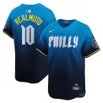 Men's Philadelphia Phillies J.T. Realmuto Nike Blue 2024 City Connect Limited Player Jersey - Puhuasuan