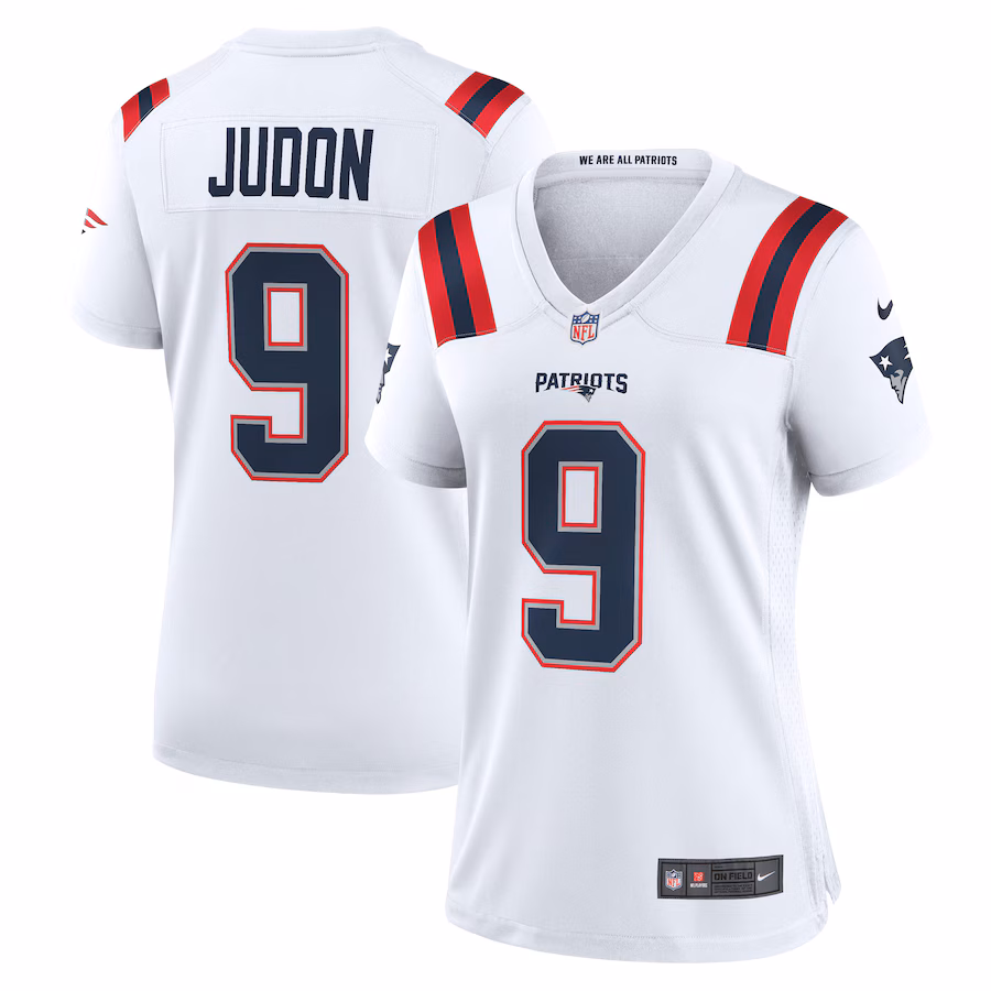 Women's New England Patriots Matthew Judon Nike White  Game Jersey - Puhuasuan