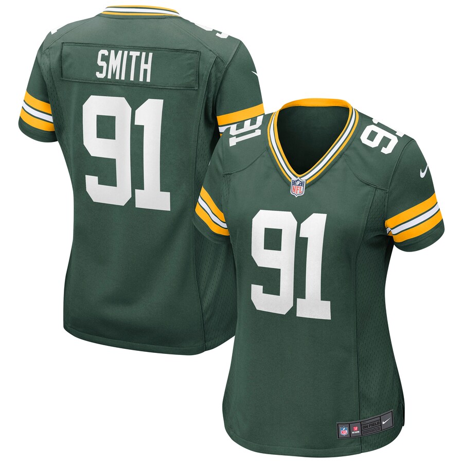 Women's Green Bay Packers Preston Smith Nike Green Game Jersey - Puhuasuan