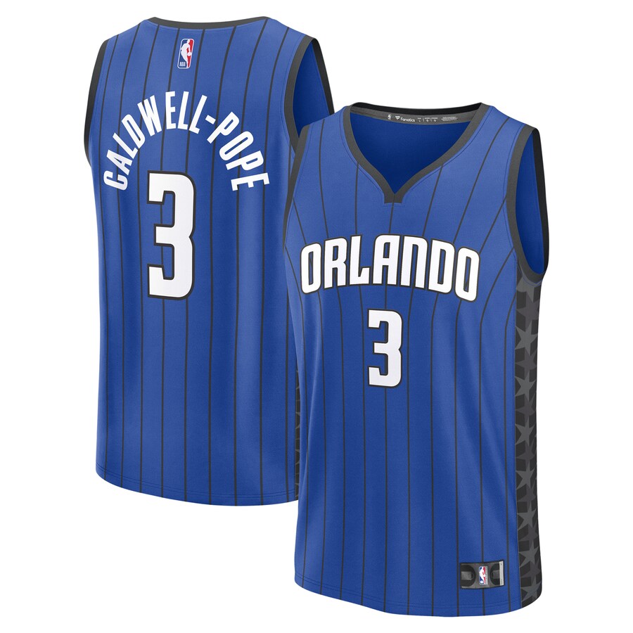 Youth Orlando Magic Kentavious Caldwell-Pope Fanatics Blue Fast Break Player Jersey - Statement Edition - Puhuasuan