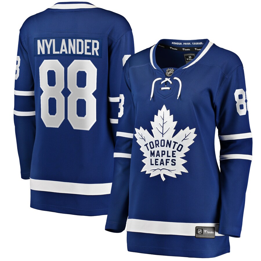 Women's Toronto Maple Leafs William Nylander Fanatics Branded Blue Home Team Breakaway Player Jersey - Puhuasuan