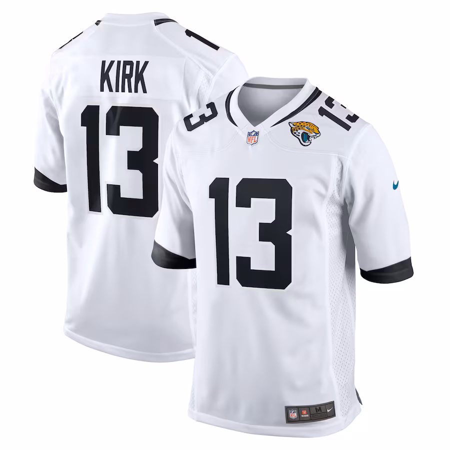 Men's Jacksonville Jaguars Christian Kirk Nike White  Game Jersey - Puhuasuan