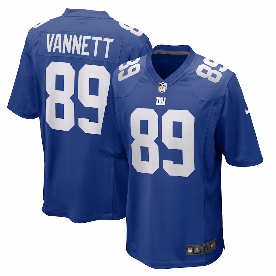 Men's New York Giants Nick Vannett Nike Royal Home Game Player Jersey - Puhuasuan