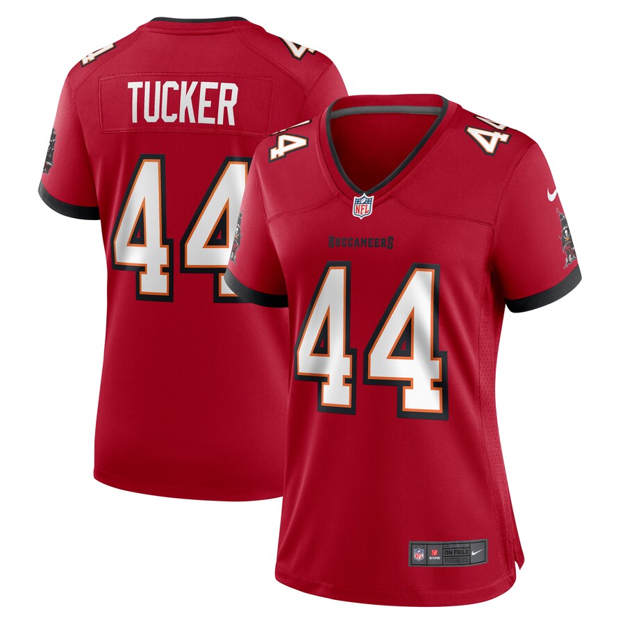 Women's Tampa Bay Buccaneers Sean Tucker Nike  Red  Game Jersey - Puhuasuan