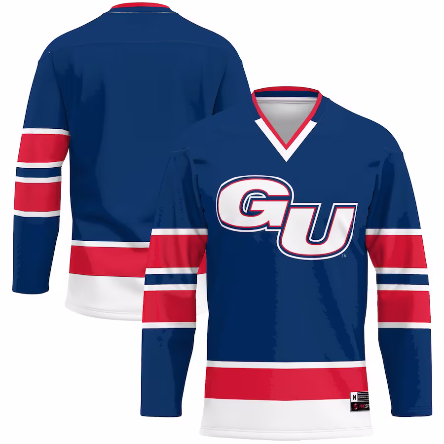 Gonzaga Bulldogs GameDay Greats Hockey Jersey - Navy - Puhuasuan