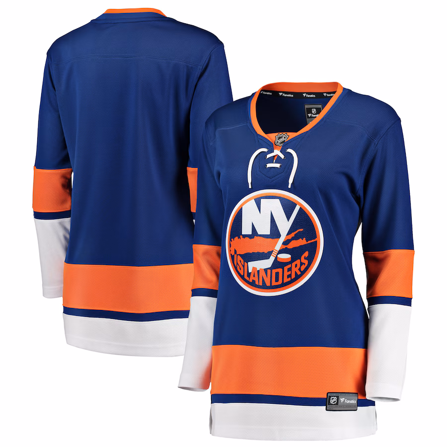 Women's New York Islanders Fanatics Blue Breakaway Home Jersey - Puhuasuan