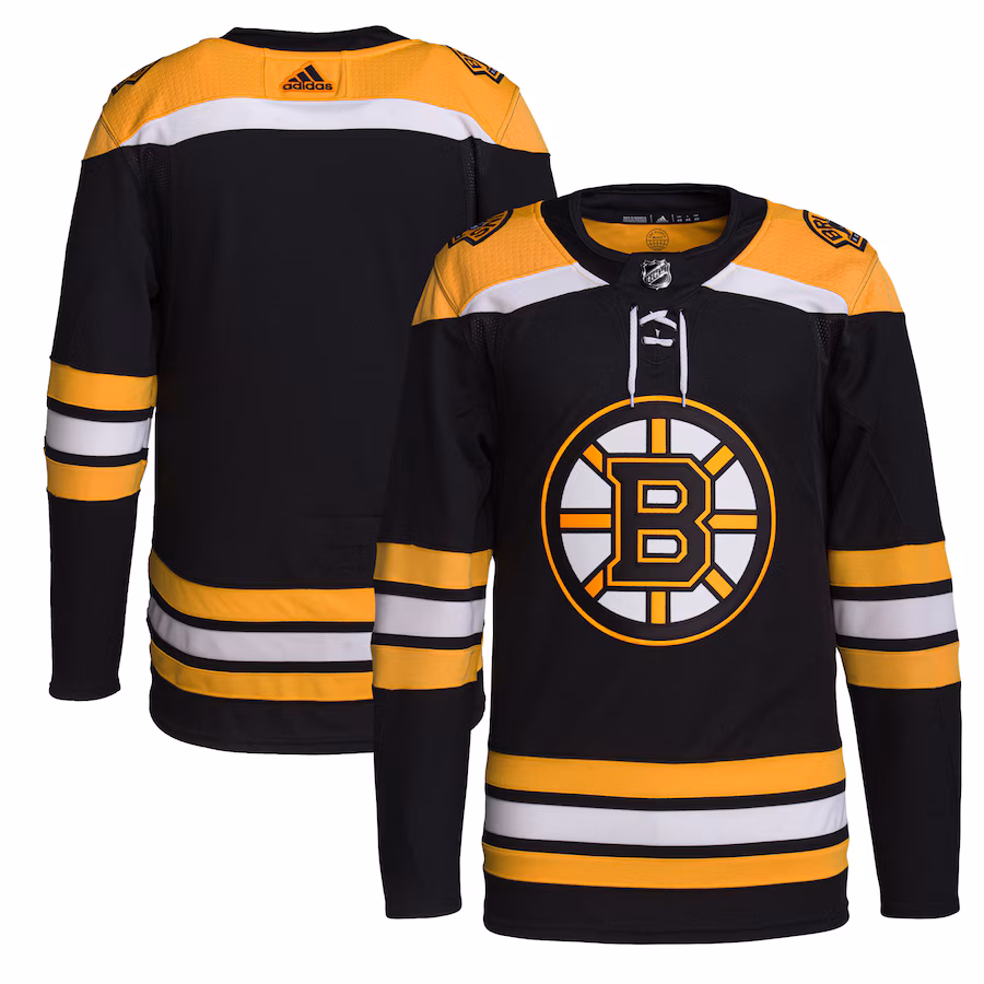 Men's Boston Bruins adidas Black Home Primegreen Authentic Jersey - Puhuasuan
