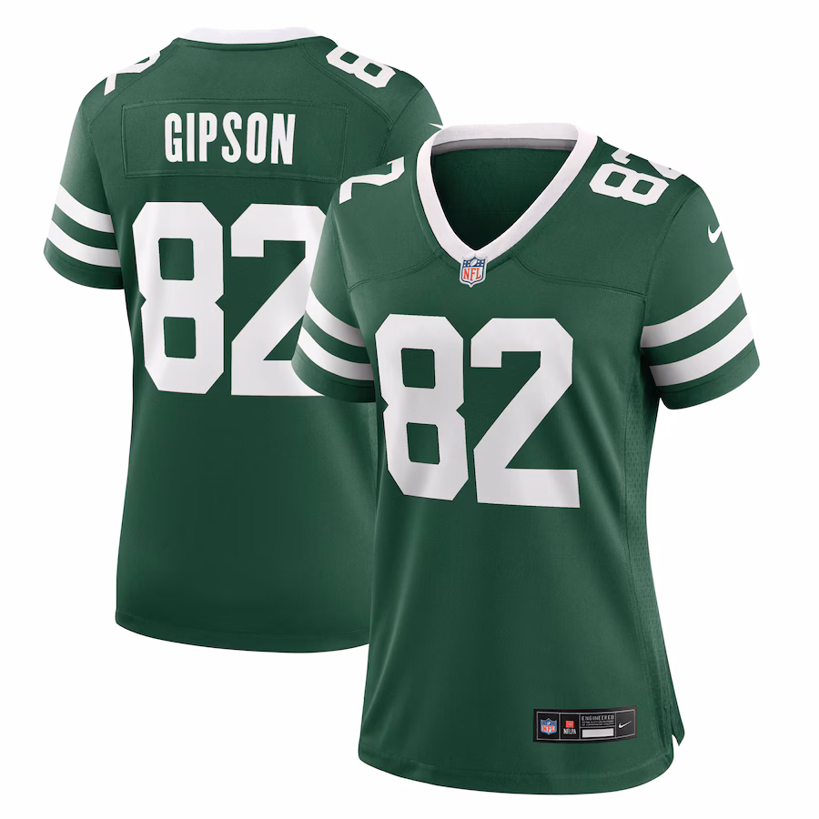 Women's New York Jets Xavier Gipson Nike Legacy Green Team Game Jersey - Puhuasuan